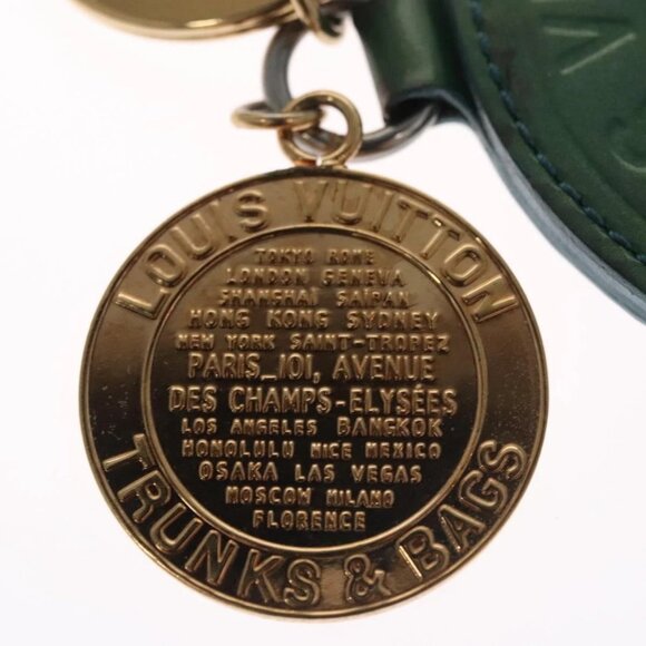 LOUIS VUITTON Vernis T&B Porte Cles Ron Blue Galatic - Picture 6 of 10